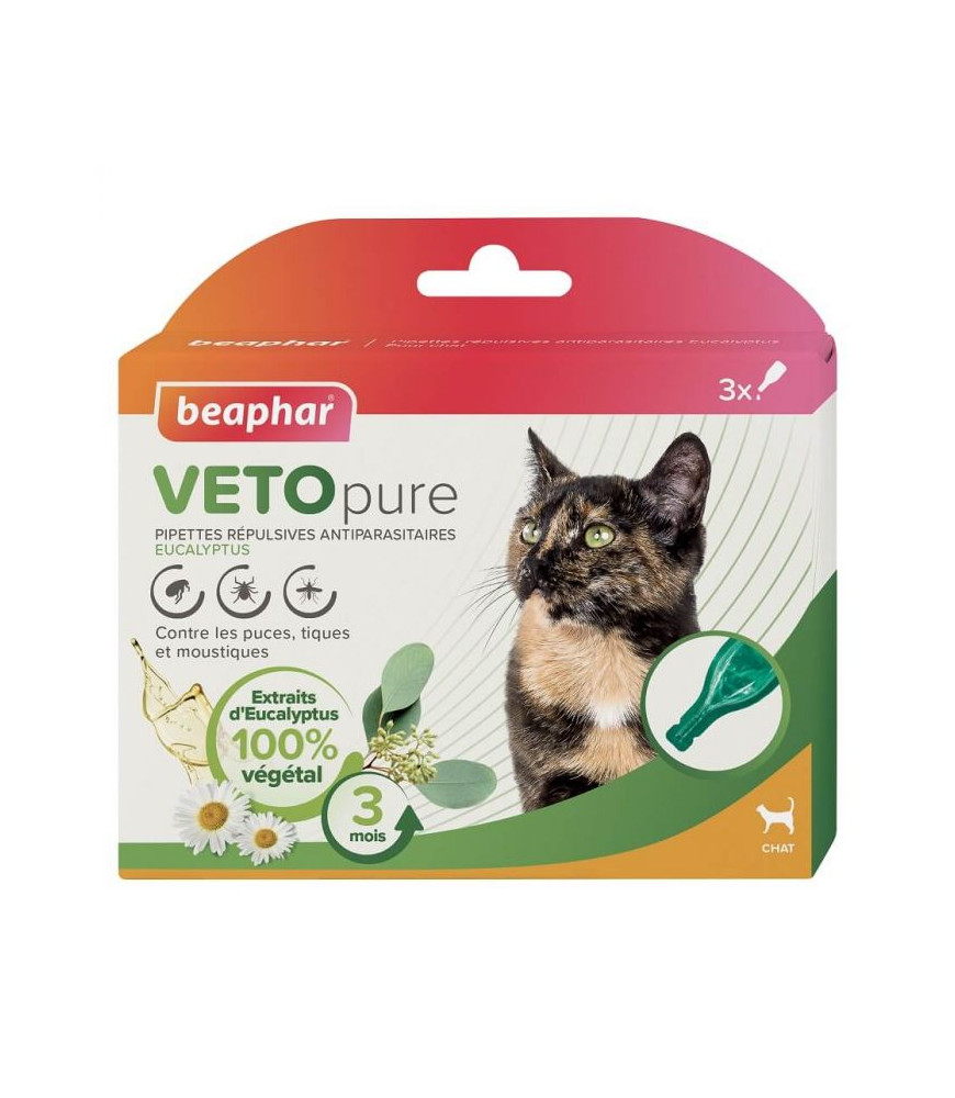 pipette antiparasitaire chat beaphar