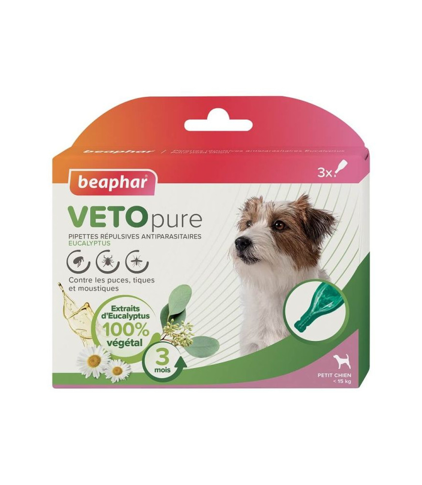 pipette antiparasitaire chien beaphar