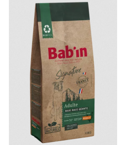 Bab'in - Croquettes Races Géantes - Signature 12 kg