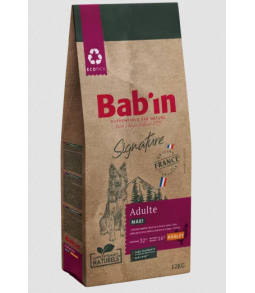 Bab'in - Croquettes Maxi Adulte - Signature 12 kg