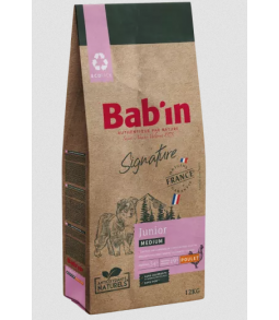 Bab'in - Croquettes Medium Junior - Signature 12 kg