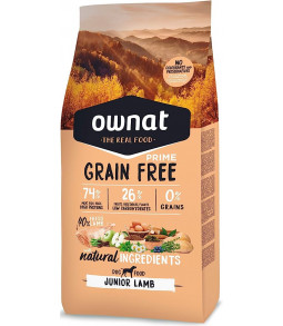 OWNAT Grain Free Prime Junior Agneau 12kg