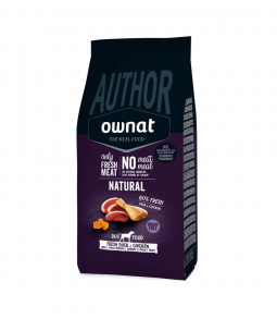 OWNAT AUTHOR Canard/poulet viande fraîche 10kg