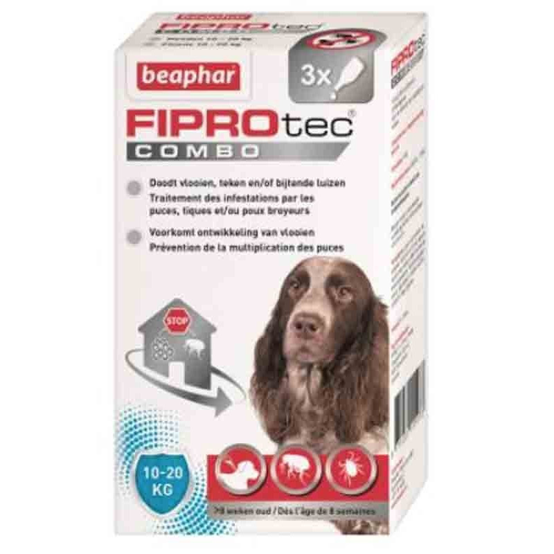 FIPROTEC COMBO BEAPHAR CHIEN MOYEN