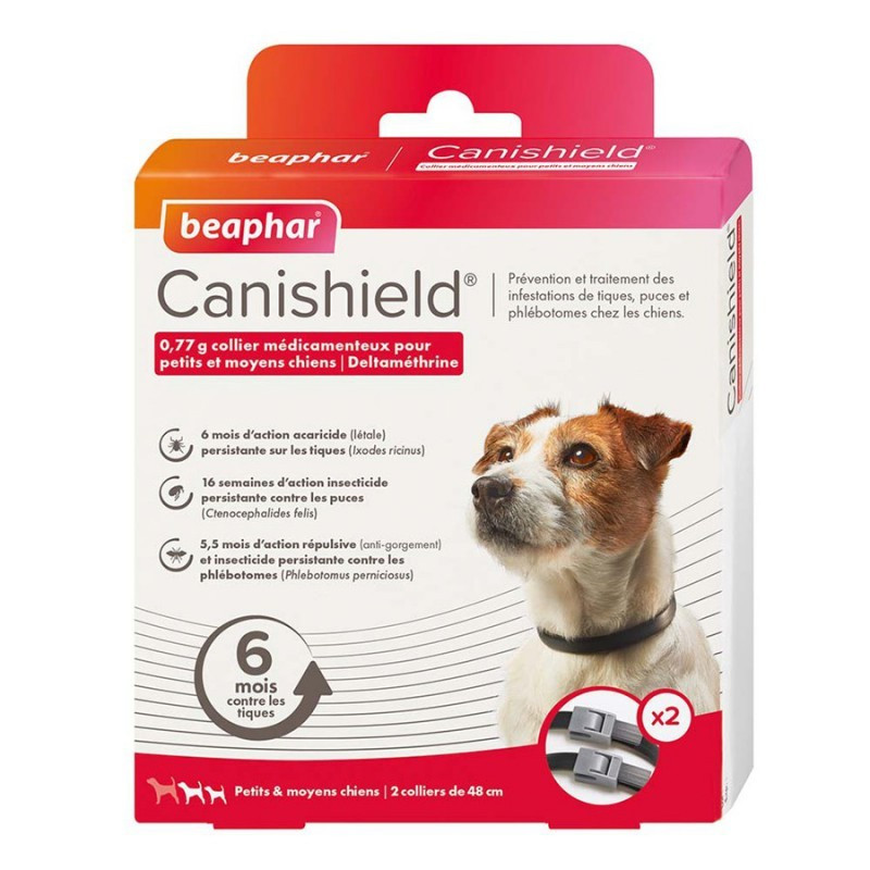 CANISHIELD BEAPHAR PETIT MOYEN CHIEN 