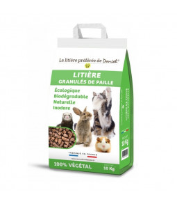 LITIERE GRANULES DE PAILLE 