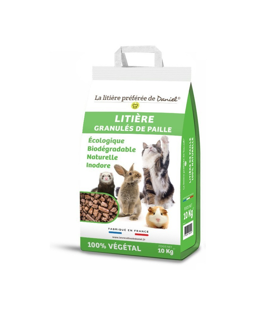 LITIERE GRANULES DE PAILLE LITIERE GRANULES DE PAILLE