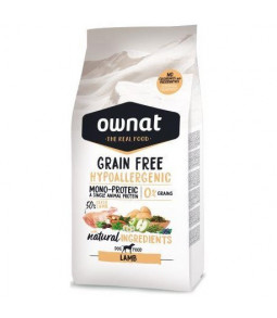 OWNAT GRAIN FREE HYPOALLERGENIQUE AGNEAU