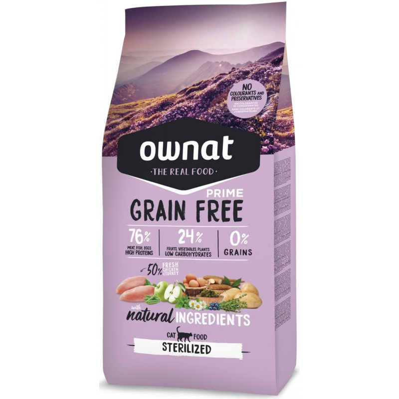 OWNAT PRIME GRAIN FREE STERILIZED