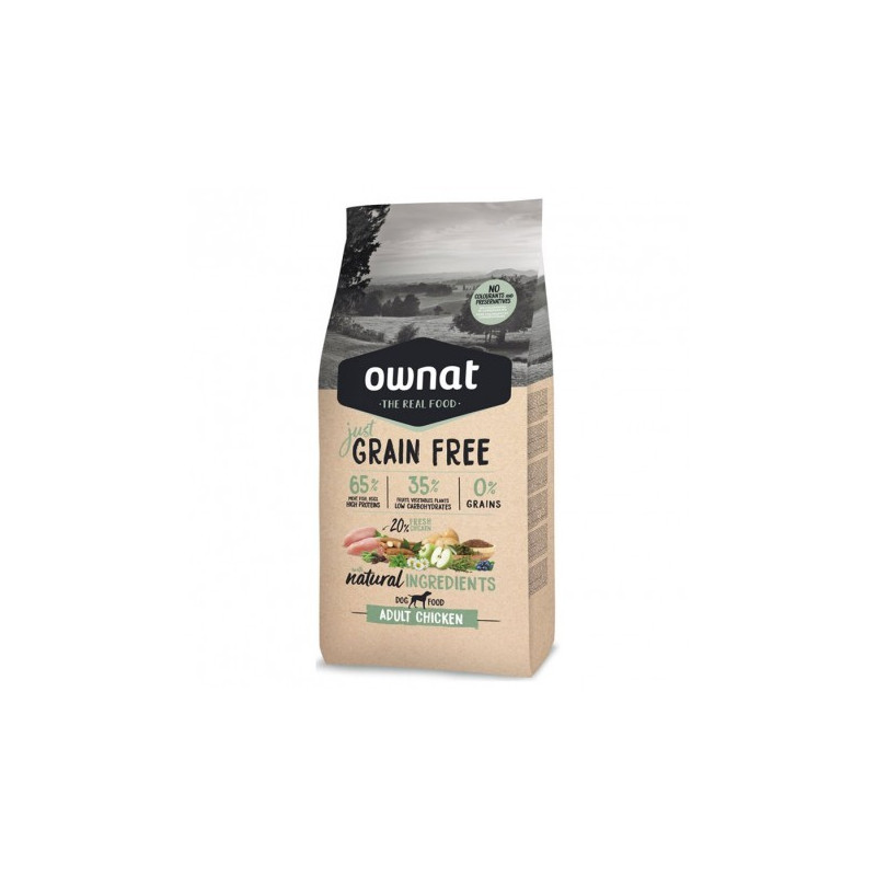 OWNAT JUST GRAIN FREE ADULT CHICKEN