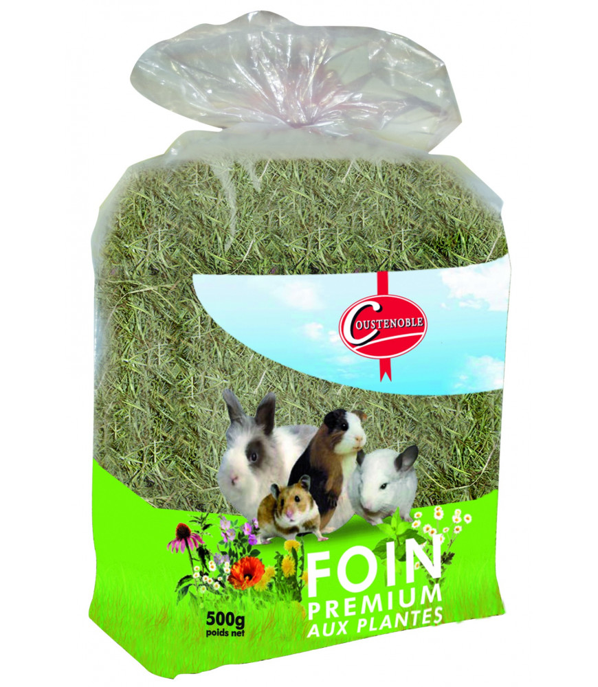 Foin premium aux plantes Camomille/Pissenlit