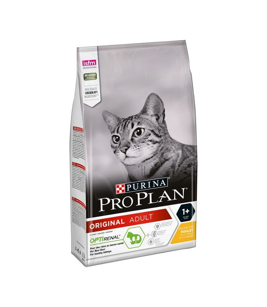 PRO PLAN  Original Adult Optirenal Riche en poulet (6x1,5Kg)