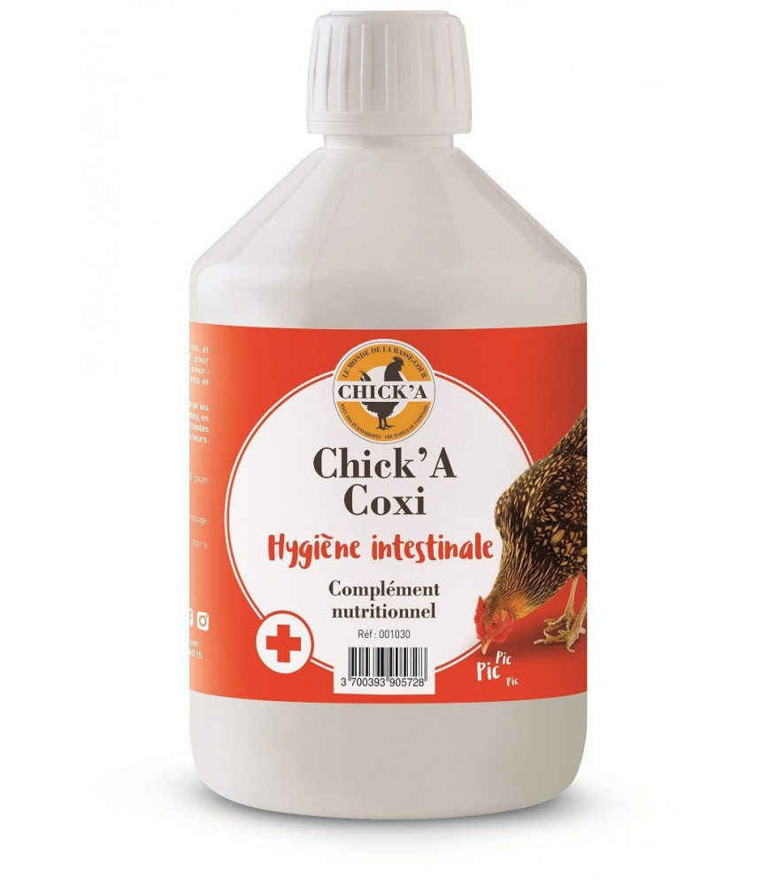 Chick'A COXI 500ml Nettoyant intestinal pour Volailles