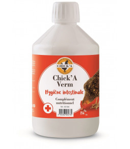 Chick'A VERM 500ml Vermifuge pour Volailles