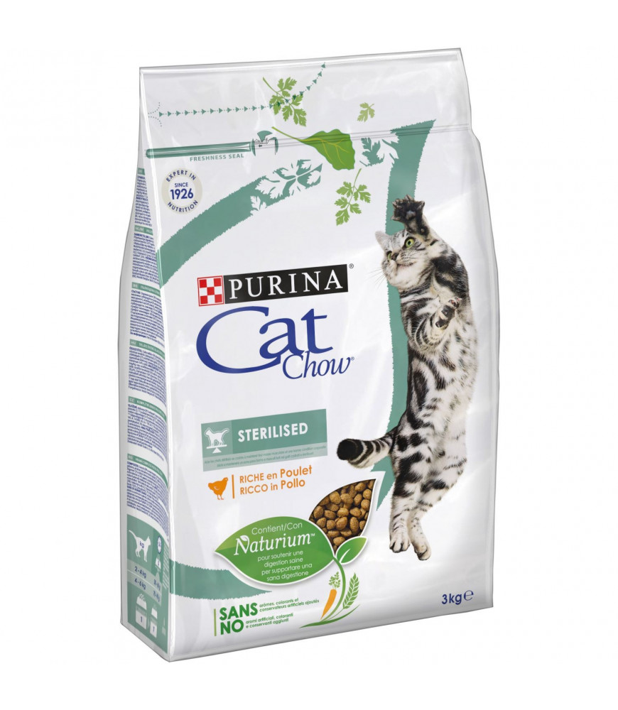 CAT CHOW SPECIAL CARE Sterilized Riche en poulet