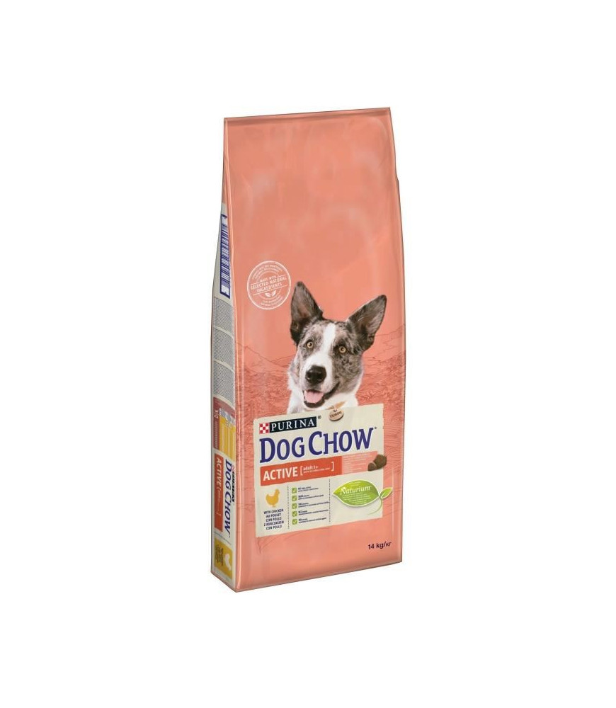 DOG CHOW ACTIVE POULET 14 KG