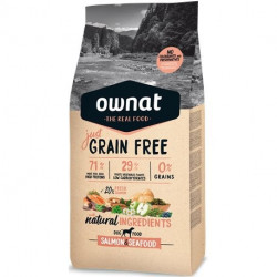 OWNAT JUST GRAIN FREE ADULT SALMON AND SEAFOOD