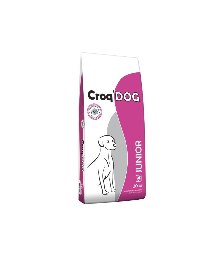 CROQ’DOG JUNIOR 20 KG CROQ’DOG JUNIOR 20 KG