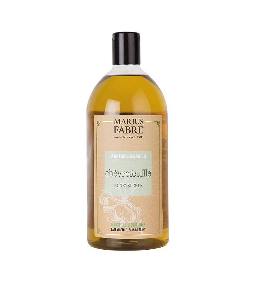 Savon liquide de Marseille Chèvrefeuille 1L