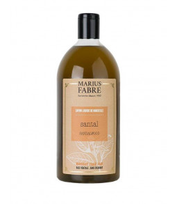 Savon liquide de Marseille Santal 1L