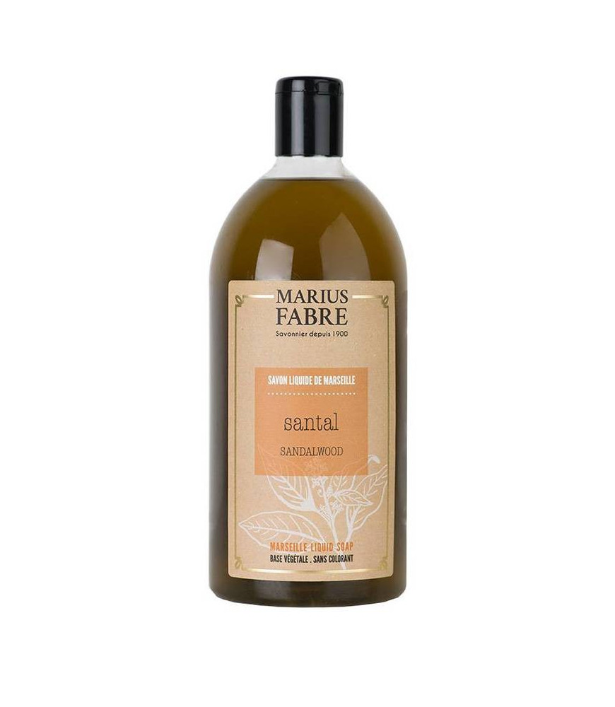 Savon liquide de Marseille Santal 1L