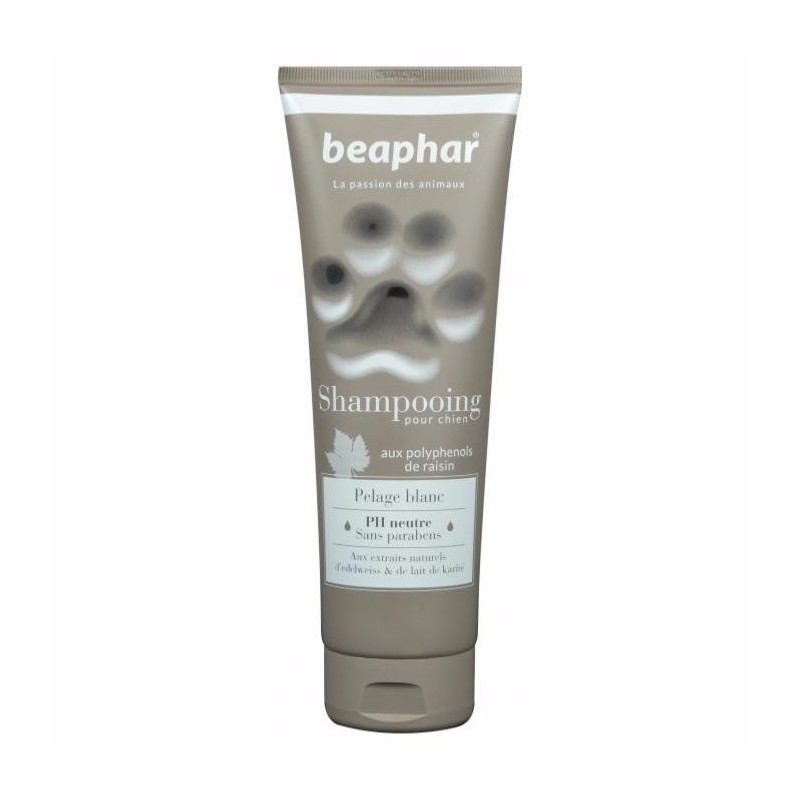 Shampooing pelage blanc beaphar 250ml