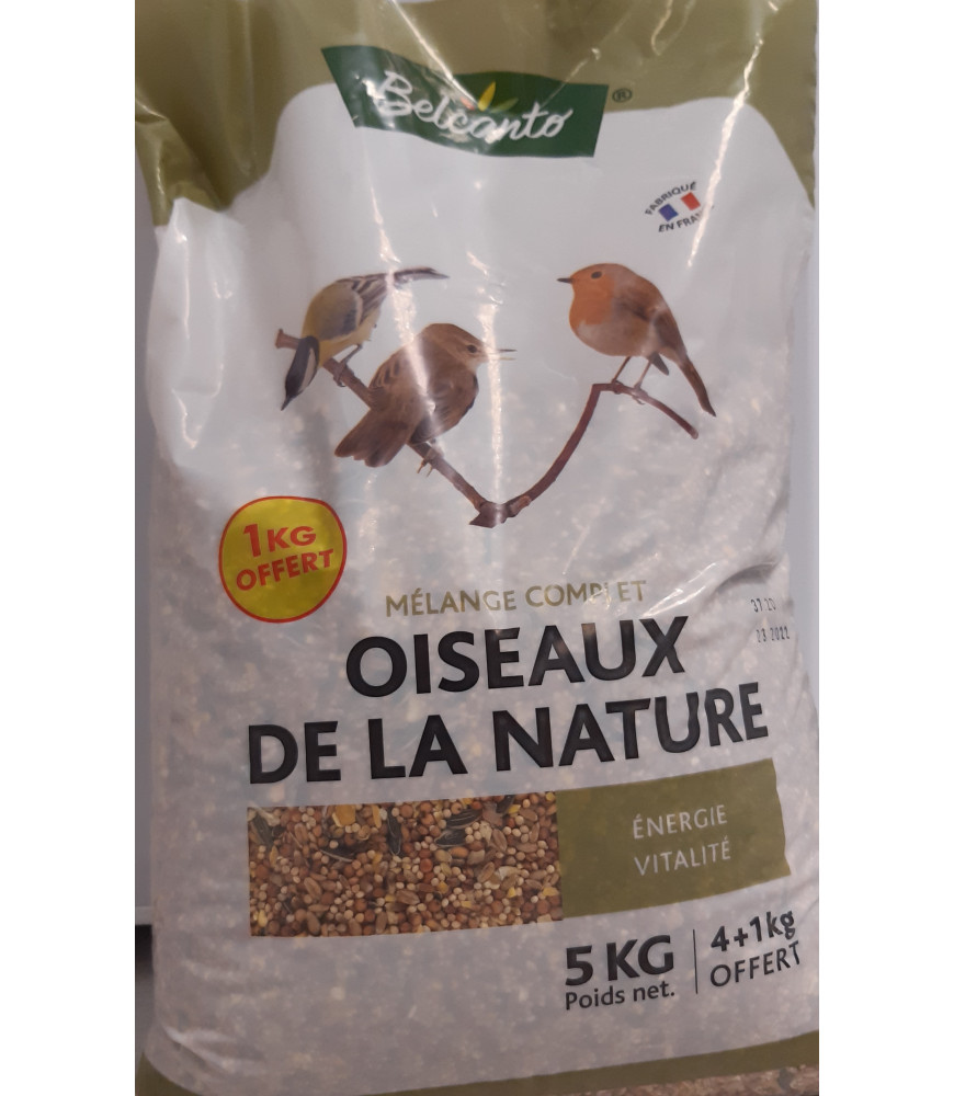 Mélange complet Belcanto Oiseaux de la nature 4+1kg