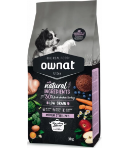 OWNAT Ultra Medium Sterilized 3kg