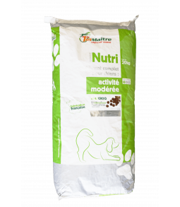 Aliment complet pour chiens activité modérée - Nutricroq 20kg