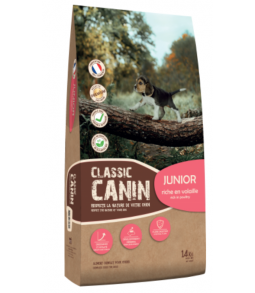 Classic Canin Junior volaille 14kg