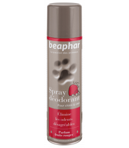 Spray déodorant chiens et chats aux fruits rouges 250mL