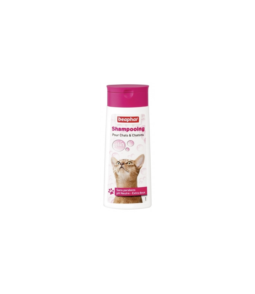 Shampooing Chats et Chatons 250ml - Beaphar Shampooing Chats et Chatons 250ml - Beaphar