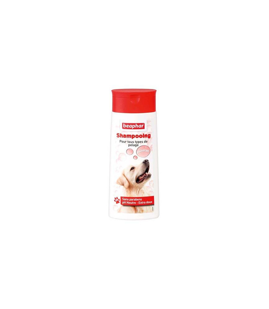 Shampooing tous types de pelage 250mL - Beaphar Shampooing tous types de pelage 250mL - Beaphar