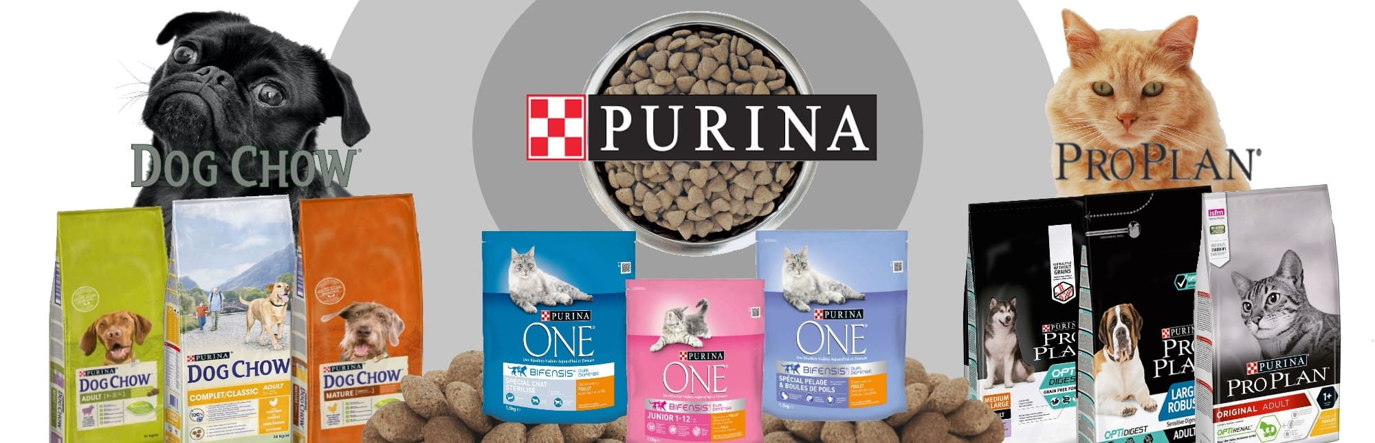 Purina pour chiens et chats